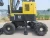 Import 1.2T Small mini hydraulic wheel excavator with bucket from China