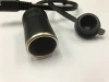 12V New Waterproof Female Cigarette plug SAE connector black color extension power cords