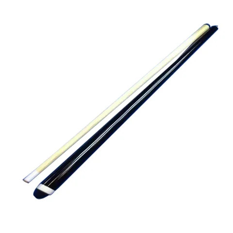 145cm White Wood Billiard Cue Stick 13mm 1/2-Piece House Pool Cue with 9mm Tip Hard Wood Butt Sleeve Economical