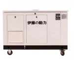 15KW LPG natural gas gasoline generator Self starting gasoline generator with ATS
