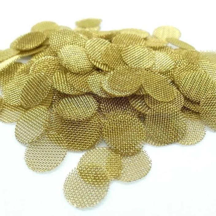 15MM 60 Mesh Brass Copper Filter Mesh Smoking Pipe Screen