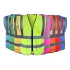 160g Construction Reflective Traffic Road Working Jackets Safety Vest with Pocket