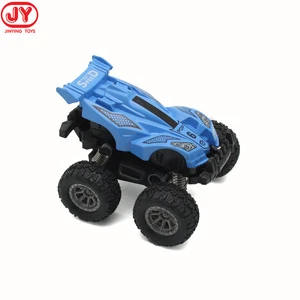 1/64 Diecast Double Big Wheel Cartoon Model Friction Car Toys With EN71