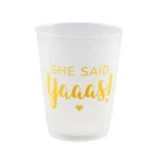 16oz Plastic Party Cups custom drinking Cups for bachelorette party