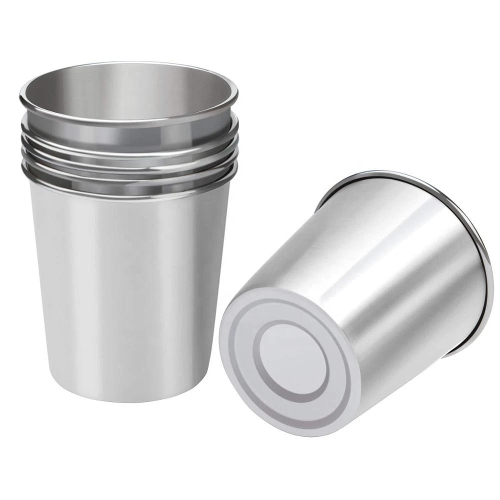 16oz travel small wine reusable custom 304 water drinking coffee stainless steel cup