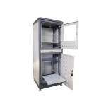 19 Inch Professional Manufacture Double Section Network Cabinet