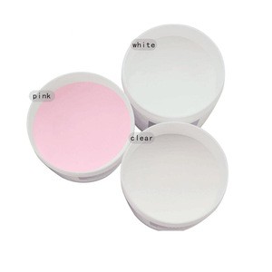 1kg Clear/White/Pink Nails Clear Acrylic Powder Pink White Acrylic Nail Crystal Powder Polymer Build