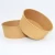 Import 1300ml Large Capacity Customized Design Printing Brown Kraft Paper Salad Bowls With Matching Lids from China