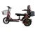 Import 2 person can sit electric tricycles electric tricycle cargo by CE approval from China