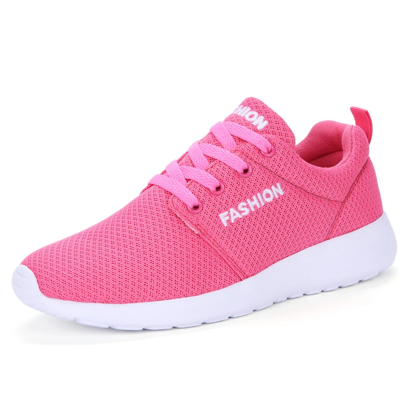 2017 new arrivals women causal shoes fashion shoes and sneakers with mesh upper