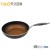 Import 2018 new brand aluminum pressed non-stick wok with double handle from China