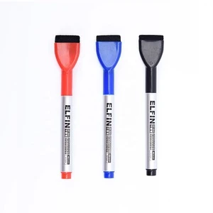 2018 New Items Glitter Pen Dry Erase Marker Pen