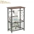Import 2018 New style metal wire office magazine rack home newspaper organizer storage holder Chrome silver rack from China