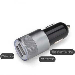 2019 Mobile Phone Accessories Universal Wireless Dual USB Car Charger Adapter Car Changing Charger for Laptop Mobile