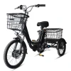 2020 3 wheel electric bicycle three wheels adult cargo electric bike with basket