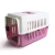 Import 2020 Best Selling Small Animal Dog Travel Carrier Cage / Small Flight Plastic Pet Carrier With Wheels dog cages metal kennels from China