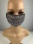 Import 2020 bling fashion face mask printed design, rhinestone mask crystal, rhinestone mask for party decoration from China