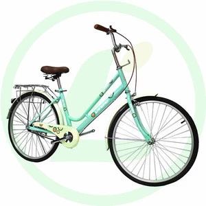 2020 Cheap for sale city Bicycle 24 inch Steel Frame Al alloy tires for women adult Fashion with factory LANDAO made in China