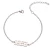 Import 2020 Fashion gold silver personalized number foot year anklet from China