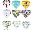 2020 hot sale Baby Bibs cute soft Bandana baby bibs organic cotton bibs baby with logo