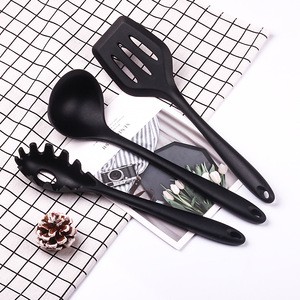 2020 Hot Selling Silicone Cooking Tools Utensils, Eco-friendly Silicone Kitchen Accessories Utensils Set with 3 pcs
