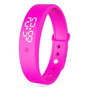2020 new Body Temperature measuring Smart Bracelet with Fitness Tpu band thermometer Wristwatch