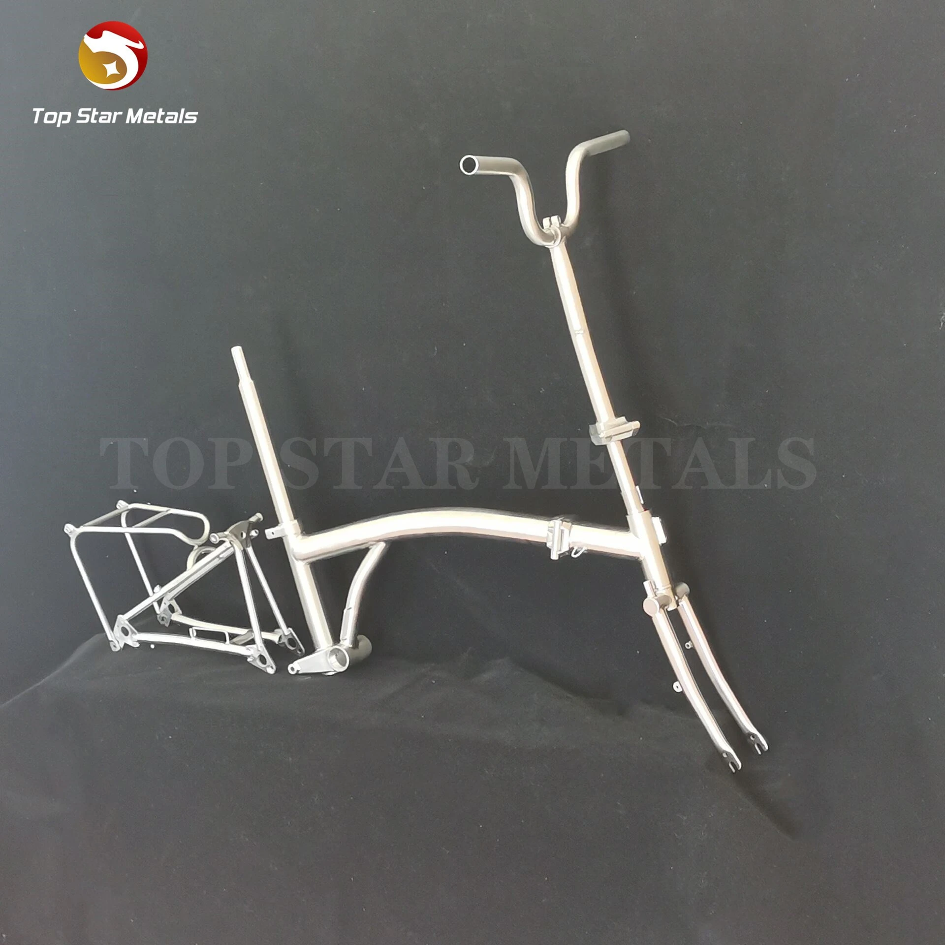 2020 new style titanium mini  Folding bicycle bike frame