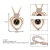 Import 2020 SAF Rose Gold Silver 100 Languages I Love You Statement Necklace Love Memory Pendant Jewelry Necklace from China