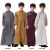 Import 2021 cheap hot wholesale Islamic Abaya Kids Islamic Clothing Muslim Arab Middle East long sleeve prayer Dress boy Wear Robes from China