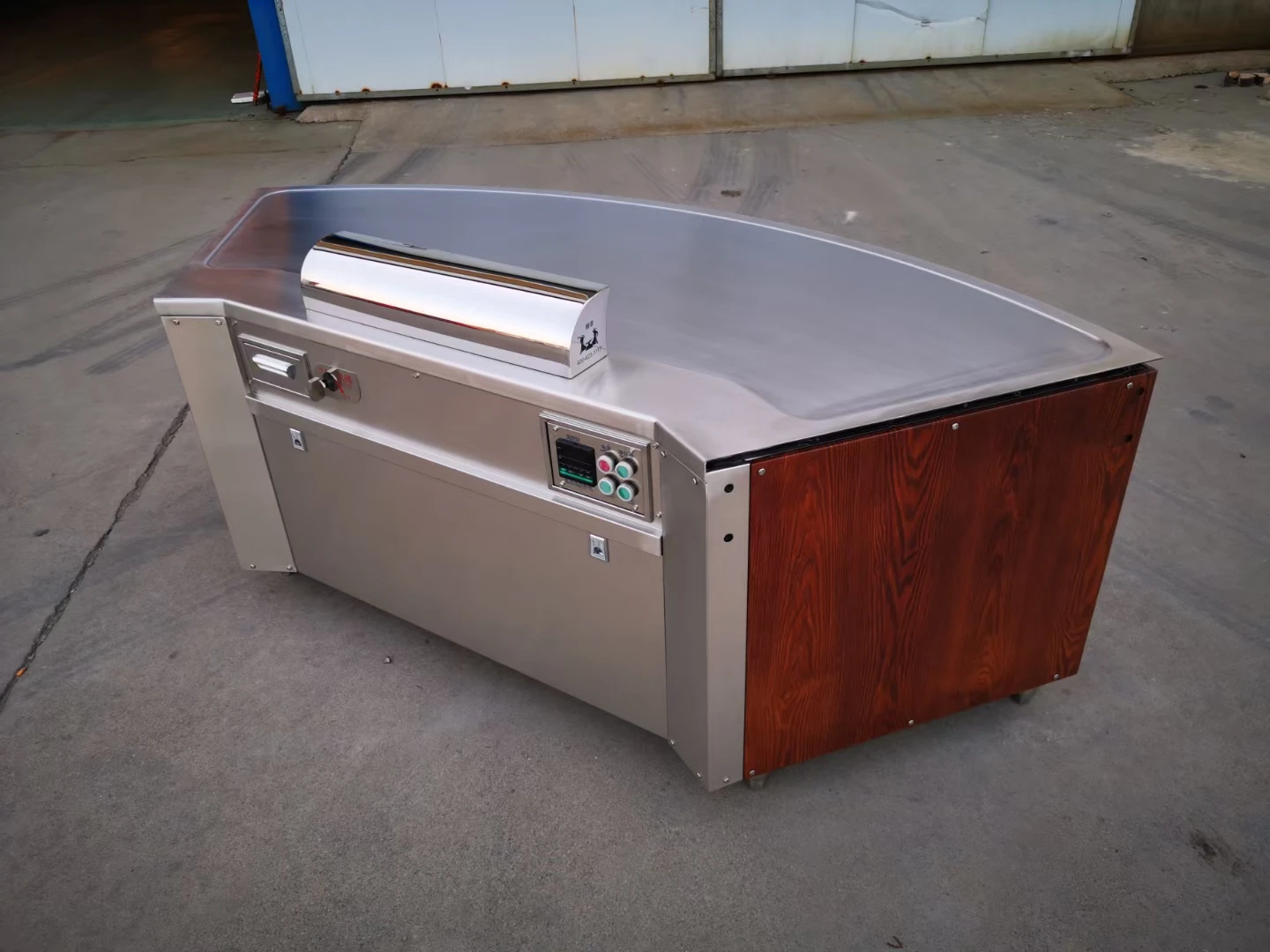 2021 Customized Color Gas Heating  Stainless Steel 304 Teppanyaki Grill Top Cooking-Equipment