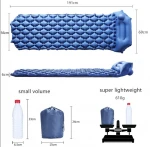 2021 hot selling comfortable light weight outdoor sleeping pad with massage pattern