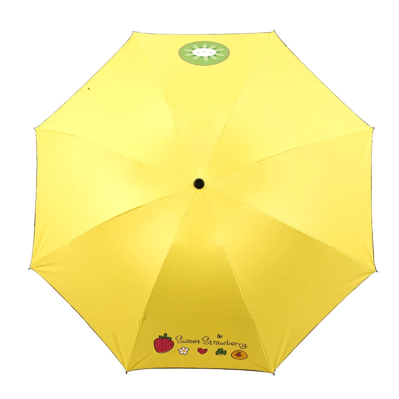 2021 New Sun  and Rain  3  Folding Umbrell Acustomizable    Sun and Rain Umbrella Umbrella