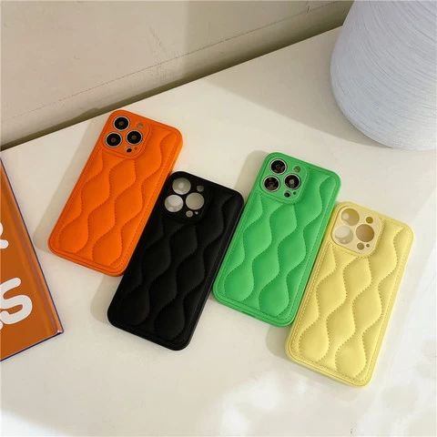 2022 New Trend Phone Case For iPhone, Fashion Down Jacket Girl Cell Phone Cover for iphone 13 12 11 cell phone Accessories