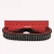 Import 225L Red Rubber Vacuum Punching hole Pu Endless Film Pull Timing Belt from China