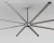 Import 24ft  HVLS  industrial ceiling fan  axial flow fans AC fan from China