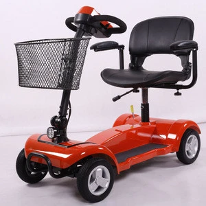 24V 500W Foldable disability mobility scooter old people use electric handicapped scooters