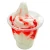 Import 250ml Ice Cream Disposable Plastic Sundae PP Material Cups Yogurt Containers With Lid from China