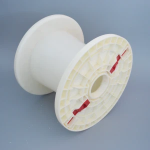 250mm disassemble conical plastic spool bobbin for automotive wire processing or package