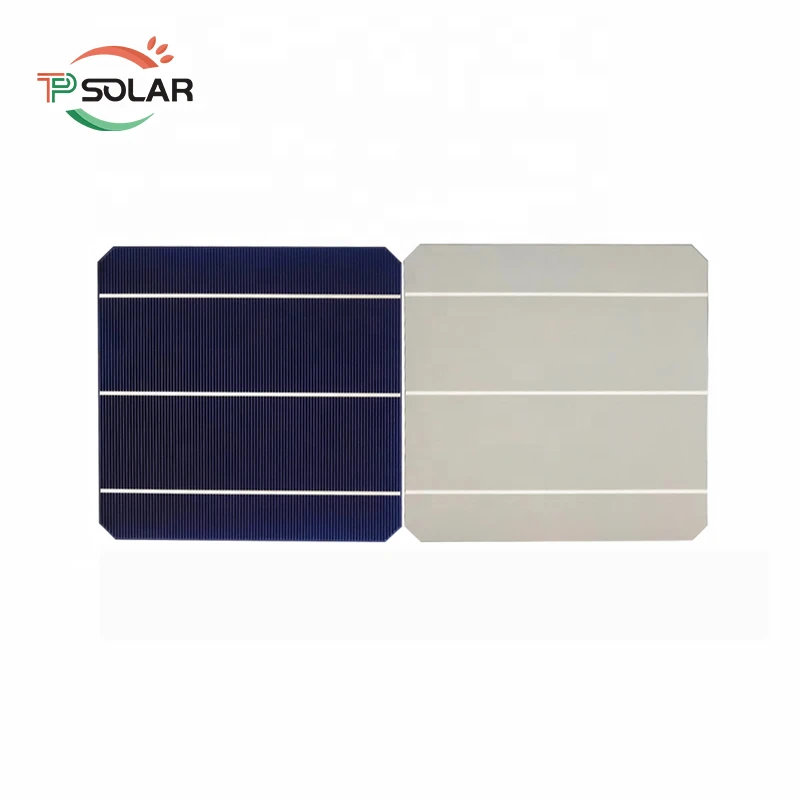 2BB Mono solar pv cell 125*125mm Monocrystalline Silicon Solar Cell