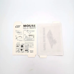 2PCS  Pest Control  21.5*13.5 cm Quick Kill Mouse Trap Paper  Mouse Glue Traps