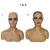 Import 2pcs PVC+PE Female Mannequin Head With Shoulders For Wig Display Makeup Mannequin Head Women Face from China