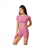 2pcs yoga set women Gym Clothes fitness yoga suit Sport Bra Shorts Yoga Pants gym short Sportswear Breathable Clothing