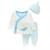 Import 3-piece Hat Breathable Romper Newborn Baby Infant Clothing Cotton Climbing Suit longsleeve BabeToddler Clothes from China