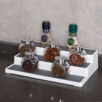 3-tier PP spice rack cabinet organizer kitchen storage
