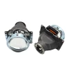 3.0 inch H7Q5 hid Bixenon Projector Lens with Chrome Shrouds Demon Eyes H7 Lamp Model AC Xenon Kit Bulb Modify Assembly Kit