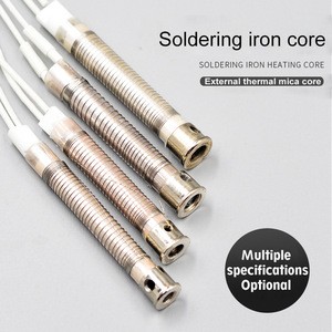 30w 40w 60w 80w 100w Electric soldering iron accessories three layer mica external soldering iron heating core