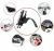 Import 360 Rotating Silicone Universal Bicycle Mobile Phone Holder Motorcycle Handlebar Adjustable Mount Stand for 4" to 7" iPhone from China