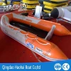 3.8m inflatable fishing boat dinghy sport raft with aluminum floor