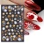 Import 3D Christmas Nail Art Decoration Stickers Gold White Colorful Glitter Geometry Snowflake Winter Slider Nail Foils from China