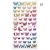 Import 3D Nail Sticker Laser gold and silver butterfly Nail Sticker Holographic Self-Adhesive Foils DIY Nail Art Decoration from China